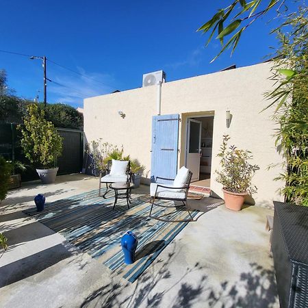 Studio Independant Avec Terrasse A Juan Les Pins Antibes Exterior foto